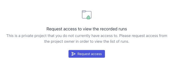 Request access to project